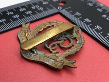 Load image into Gallery viewer, Original WW2 British Army Royal Military Police George VI Cap Badge
