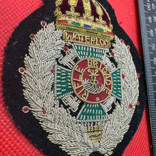 Load image into Gallery viewer, British Army Bullion Embroidered Blazer Badge - Rifle Brigade
