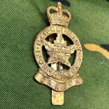 Load image into Gallery viewer, Genuine Canadian Army Brass Cap Badge - Royal Montreal Regiment - The Militaria Shop
