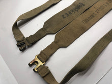 Load image into Gallery viewer, Original WW2 37 Patternn Webbing British Army L Strap Set
