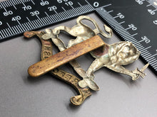 Load image into Gallery viewer, Original WW2 British Army Herefordshire Regiment Cap Badge
