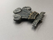 Load image into Gallery viewer, Original British Army Royal Regiment of Wales Cap Badge
