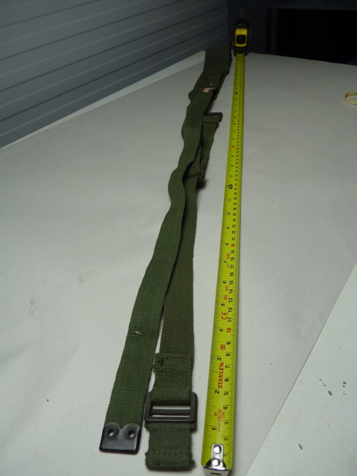 Original WW2 British Army 44 Pattern Shoulder / Extended Equipment Strap - 1945 - The Militaria Shop