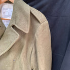 Genuine British Army Man's Mounted Regiment Khaki Greatcoat - 37" Chest - The Militaria Shop