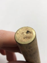 Load image into Gallery viewer, Original WW1 / WW2 British Army SMLE Lee Enfield Rifle Brass Oil Bottle
