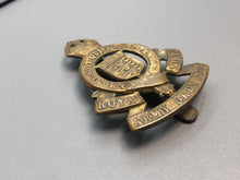 Load image into Gallery viewer, Original British Army WW2 RAOC Royal Army Ordnance Corps Cap Badge
