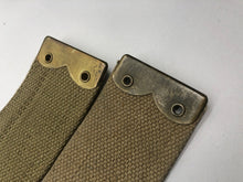 Load image into Gallery viewer, Original WW2 37 Patternn Webbing British Army L Strap Set
