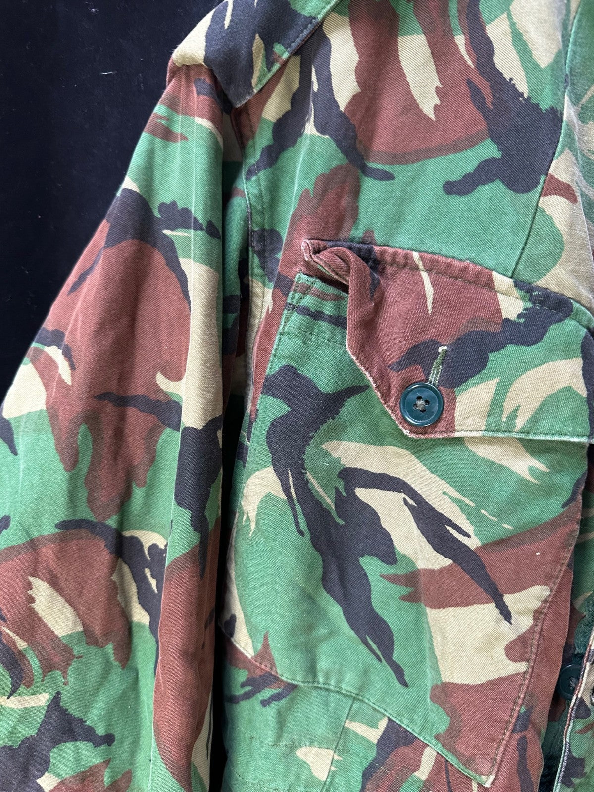Original British Army DPM 68 Pattern Combat Jacket - Size 2 - 40" Chest - The Militaria Shop