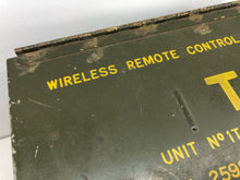 Load image into Gallery viewer, Original WW2 British Army Wireledss Remote Control Unit Box
