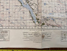 Original WW2 British Army GSGS Map of Scotland - Lairg & Loch Shin - The Militaria Shop