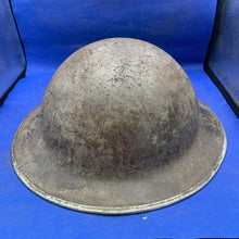 Load image into Gallery viewer, Original British Army Mk2 Combat Helmet - Untouched WW2 Example
