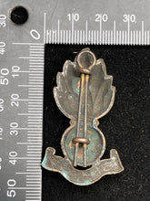 Load image into Gallery viewer, Original WW2 British Army Royal Artillery Cap Badge
