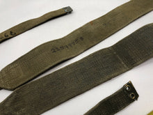 Load image into Gallery viewer, Original WW2 British Army 37 Pattern Canvass L Straps Set
