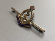 Load image into Gallery viewer, Original WW2 British Army Royal Army Medical Corps Tie Pin / Sweetheart Brooch
