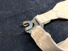 Load image into Gallery viewer, Original WW2 British Army 37 Pattern Khaki L-Straps Webbing - Wartime Dated
