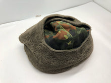 Load image into Gallery viewer, Original German Army Surplus Flecktarn Camouflaged Cap with Neck Cover - Size 59
