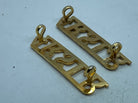 Original 4th Royal Selous Rifle Regiment Shoulder Titles 4RSLR - The Militaria Shop