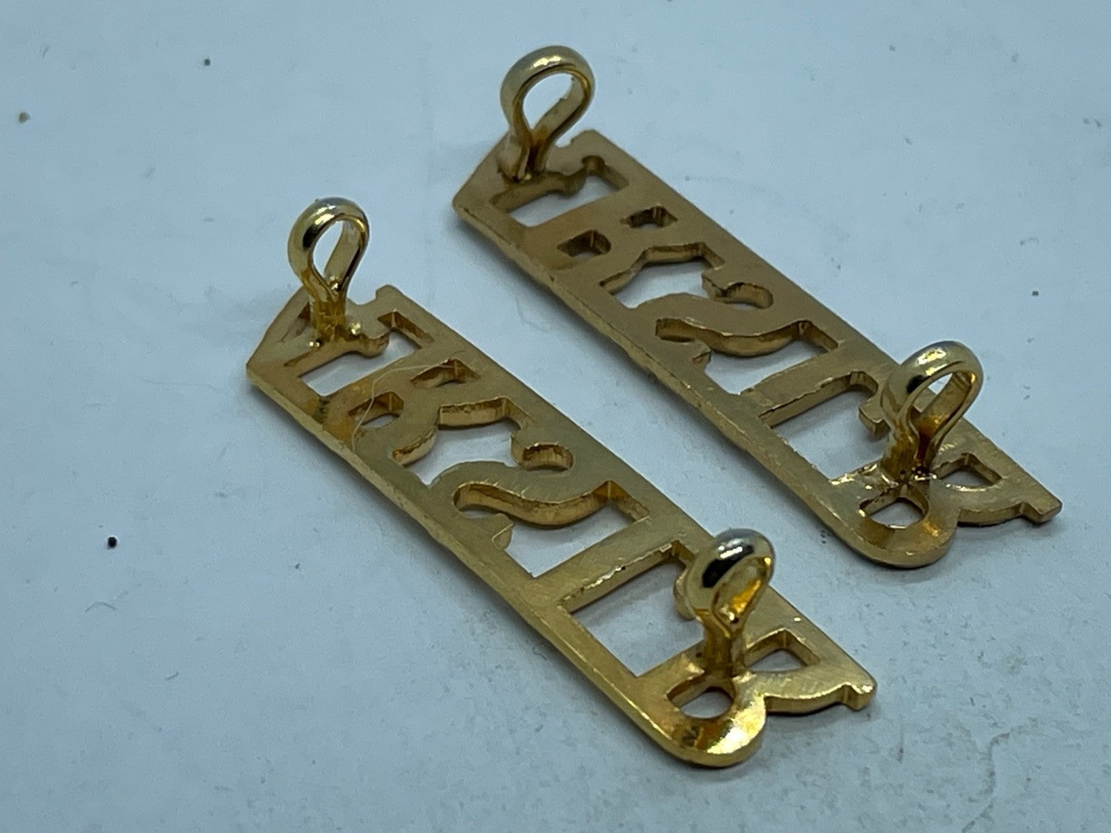 Original 4th Royal Selous Rifle Regiment Shoulder Titles 4RSLR - The Militaria Shop