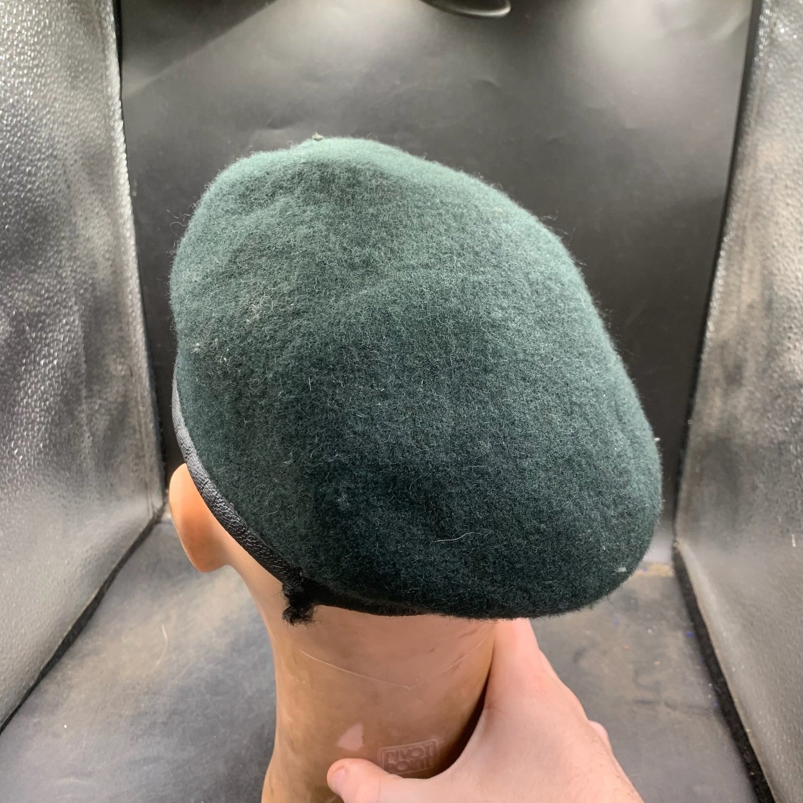 Genuine British Army Forces Rifles Wool Beret - Size 56 - The Militaria Shop