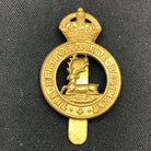 Original British Army WW1 / WW2 The Hertfordshire Regiment Cap Badge - The Militaria Shop