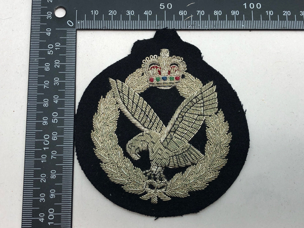 British Army Bullion Embroidered Blazer Badge - Army Air Corps