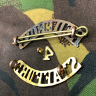 Original WW1 British Army Red Cross Shoulder Title - Stafford - The Militaria Shop