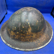 Load image into Gallery viewer, Original WW2 British Army Mk2 Brodie Combat Helmet
