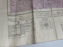 Load image into Gallery viewer, Original WW2 British Army / RAF Map - Wainganga
