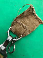 Lade das Bild in den Galerie-Viewer, Original WW2 British Army Soldiers Gas Mask Bag Strap Part
