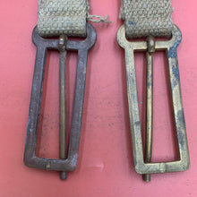 Charger l&#39;image dans la galerie, Original WW2 British Army 37 Pattern Webbing Brace Adaptors Pair
