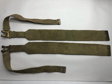 Charger l&#39;image dans la galerie, Original WW2 37 Patternn Webbing British Army L Strap Set
