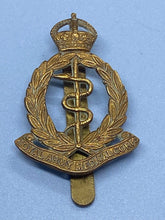 Load image into Gallery viewer, Original WW1 / WW2 British Army Royal Army Medical Corps Cap Badge
