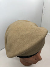 Charger l&#39;image dans la galerie, Genuine British Army SAS / Army Khaki Regimental Beret Hat - Size 56cm
