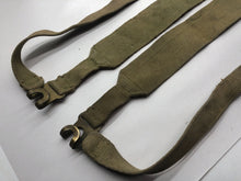 Charger l&#39;image dans la galerie, Original WW2 37 Patternn Webbing British Army L Strap Set
