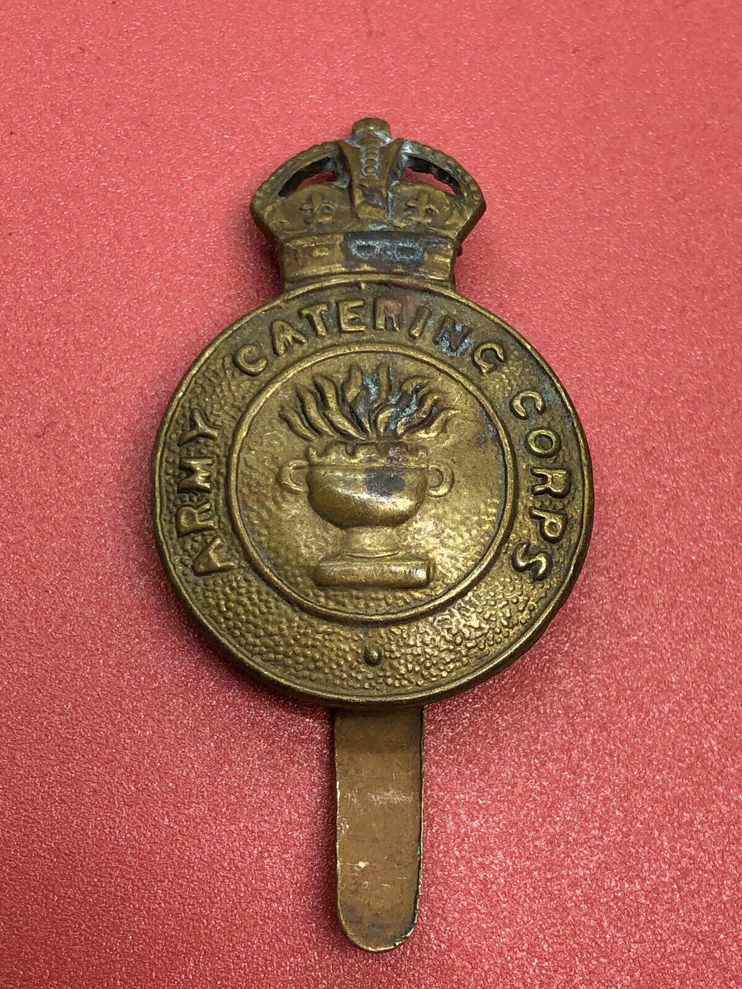 Original WW2 British Army Cap Badge - Army Catering Corps