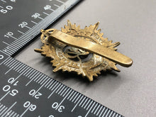 Load image into Gallery viewer, Original WW2 British Army Royal Army Service Corps RASC Brass Cap Badge
