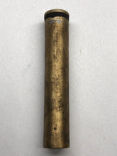 Load image into Gallery viewer, Original WW1 / WW2 British Army SMLE Lee Enfield Rifle Brass Oil Bottle
