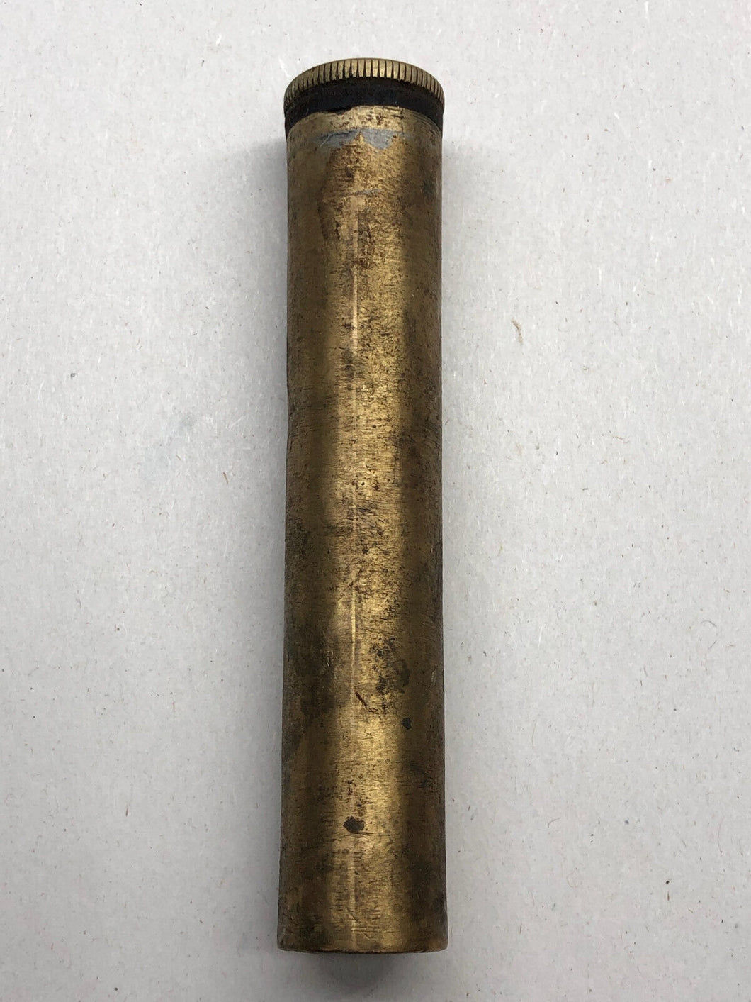 Original WW1 / WW2 British Army SMLE Lee Enfield Rifle Brass Oil Bottle