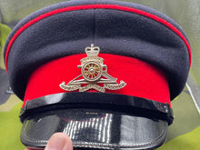 Load image into Gallery viewer, Original British Army Royal Artillery Peaked Cap - Size 56cm - The Militaria Shop
