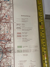 Load image into Gallery viewer, Original WW2 German Army Map of UK - Manchester / Liverpool / North West England
