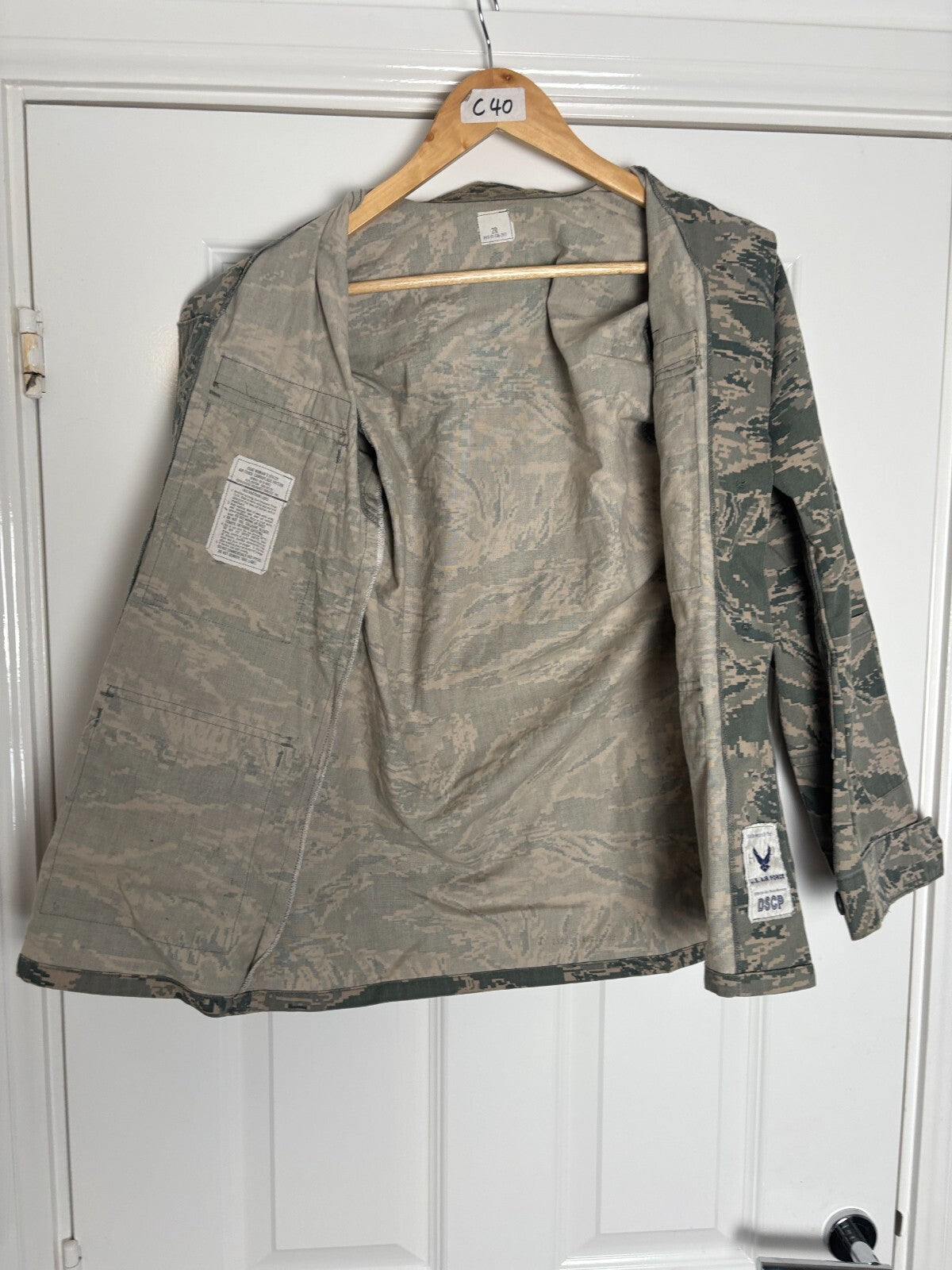 Surplus US Air Force UCP Uniform Jacket-2R - The Militaria Shop