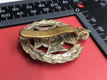 Load image into Gallery viewer, Original WW1 British Army Rifle Brigade (The Prince Consort&#39;s Own) Cap Badge
