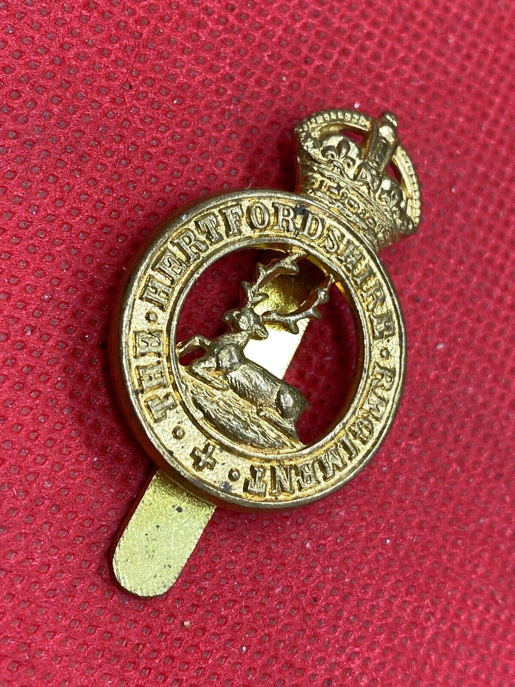 Original WW2 - The Herefordshire Regiment Cap Badge