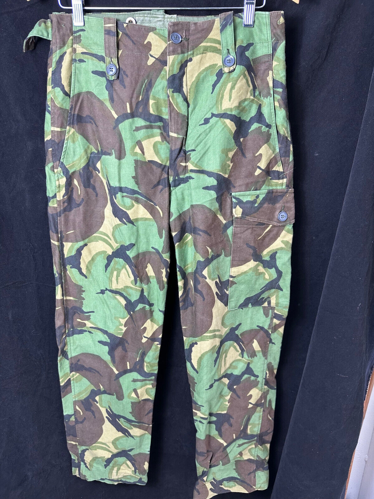 Original British Army Late 68 Pattern DPM Combat Trousers - Size 76/78