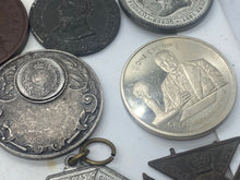 Load image into Gallery viewer, Original Large Group of Coins, Coronation Medals &amp; Medallions
