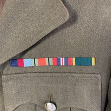 Load image into Gallery viewer, Original WW2 British Army REME Engineers Service Dress Jacket Captain Named
