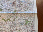 Original WW2 British Army GSGS Map of Scotland - Forfar & Dundee - The Militaria Shop