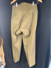 Charger l&#39;image dans la galerie, Original WW2 British Army Service Dress Trousers - 1944 Dated &amp; Named
