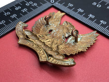 Load image into Gallery viewer, Original WW1 British Army Ayrshire (Earl of Carrick&#39;s Own) Yeomanry Cap Badge
