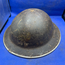 Load image into Gallery viewer, Original WW2 British Army Mk2 Brodie Combat Helmet
